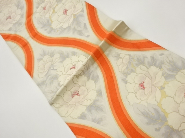 JAPANESE FUKURO OBI / WOVEN TATEWAKU PATTERN